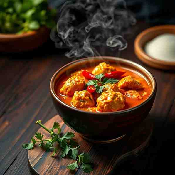 Chad Kirdi Chicken Stew - Spicy